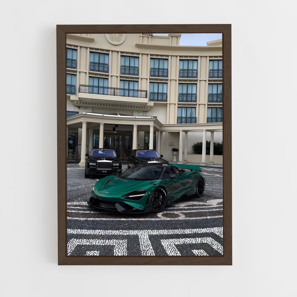 Poster Green Dream Racer – affiche Mclaren (vue 5)